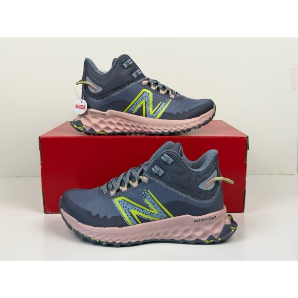 New Balance Fresh Foam Garo Midcut Trail Shoes Women's Size 5 Wide Grey WTGAMCCG